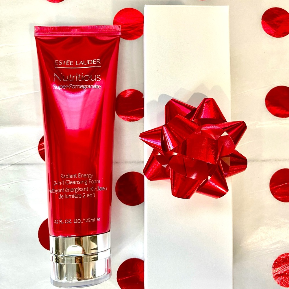 Estée Lauder Nutritious Super Pomegranate, 2-in-1 cleansing foam 4.2 OZ NEW